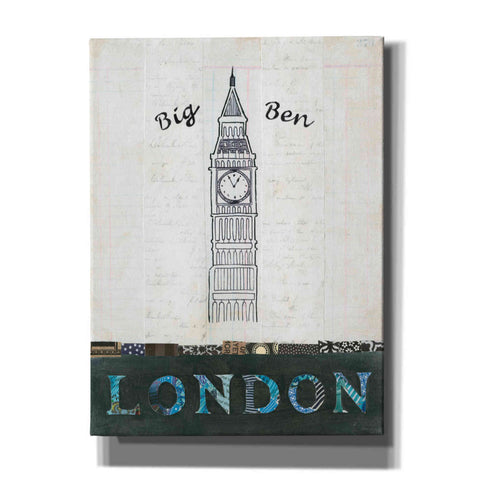 Image of 'Big Ben' by Courtney Prahl, Canvas Wall Art