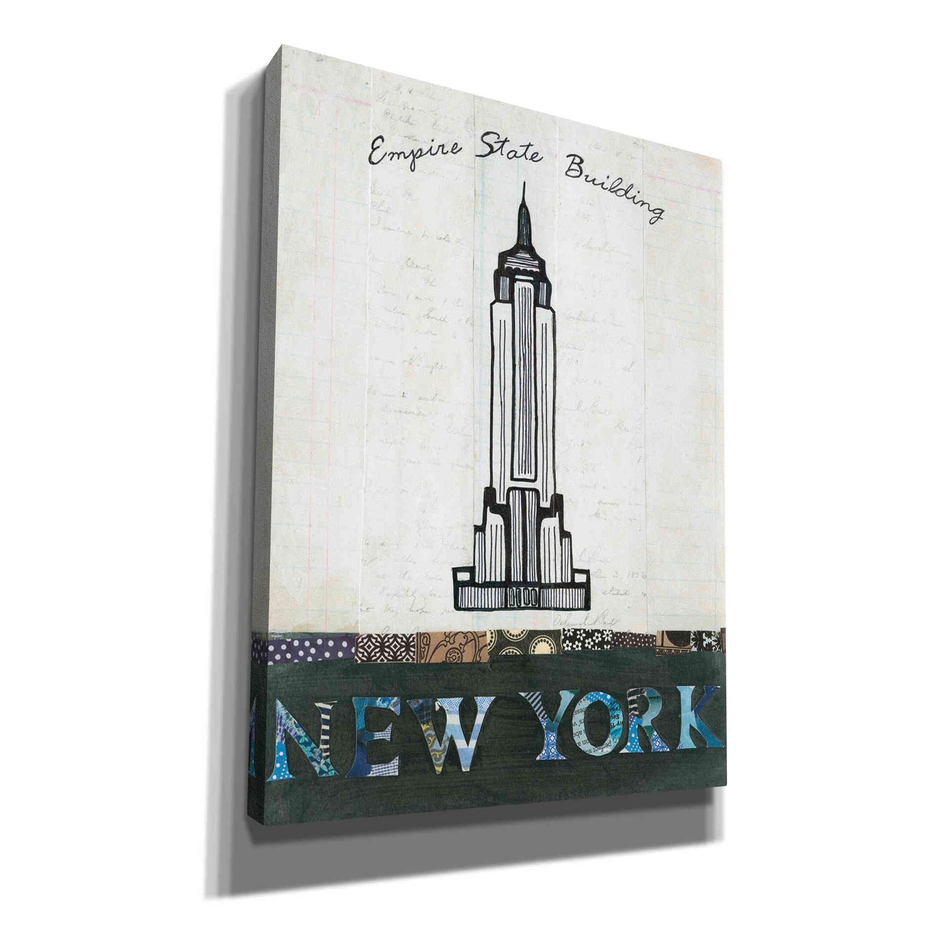 'Empire State Building' by Courtney Prahl, Canvas Wall Art