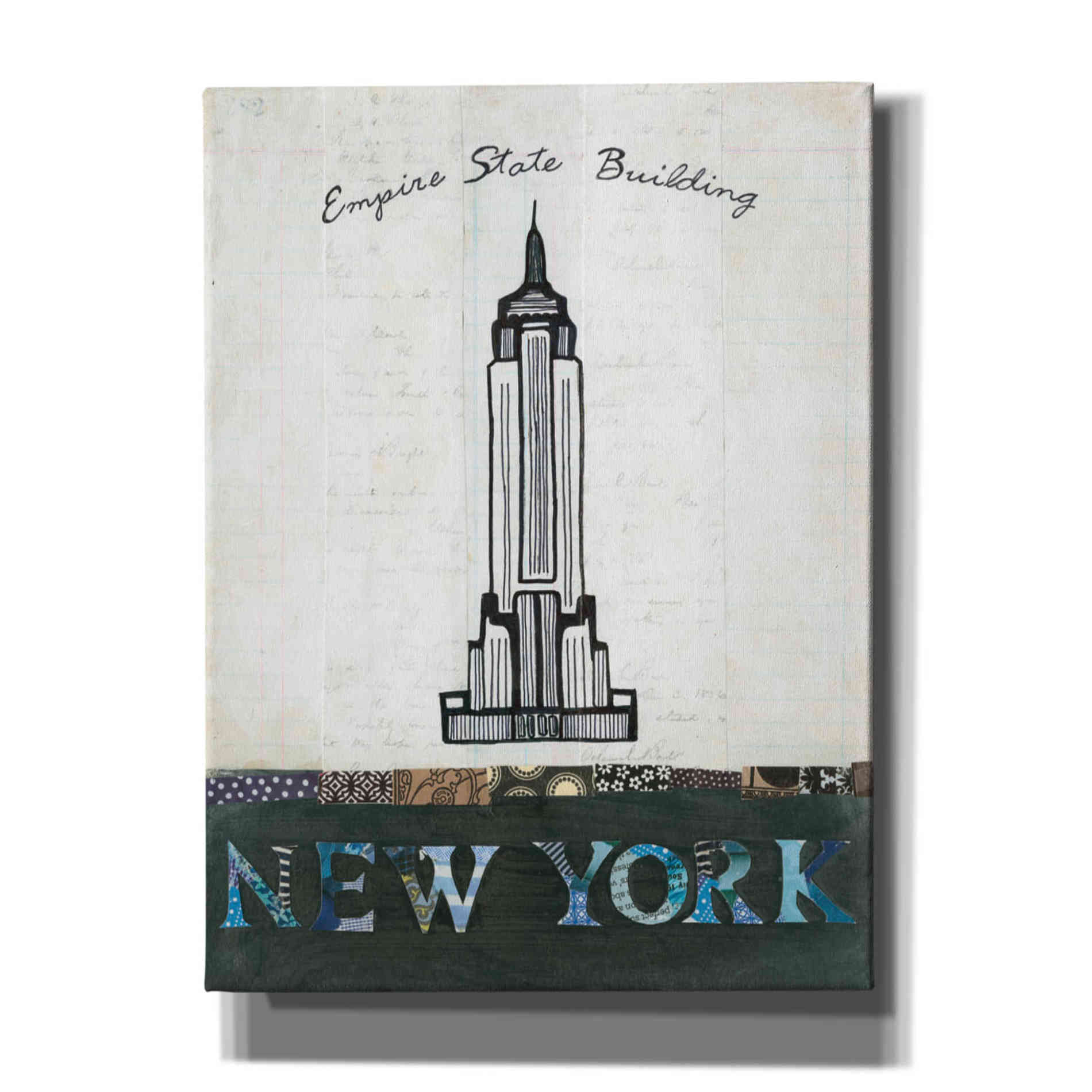 'Empire State Building' by Courtney Prahl, Canvas Wall Art