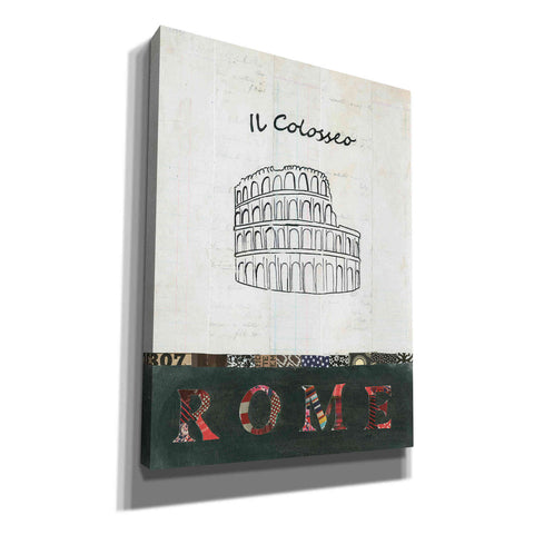 Image of 'Il Colosseo' by Courtney Prahl, Canvas Wall Art