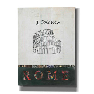 'Il Colosseo' by Courtney Prahl, Canvas Wall Art