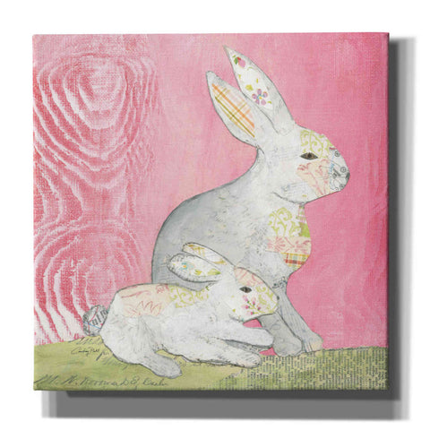 Image of 'Rabbit Family' by Courtney Prahl, Canvas Wall Art
