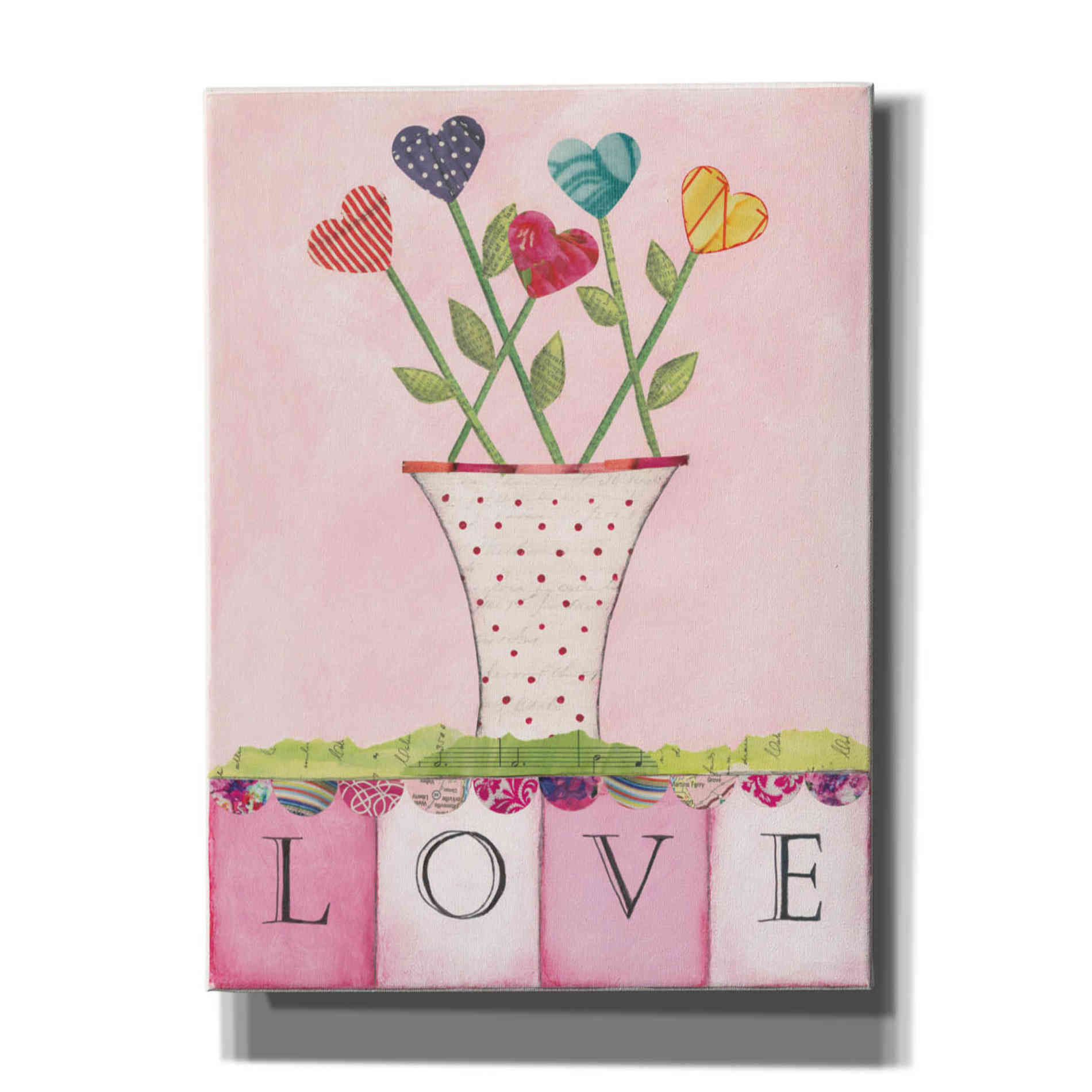 'Love' by Courtney Prahl, Canvas Wall Art