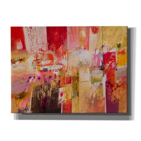 Image of 'Red and Gold Leaf 4' by Jennifer Gardner, Canvas Wall Art