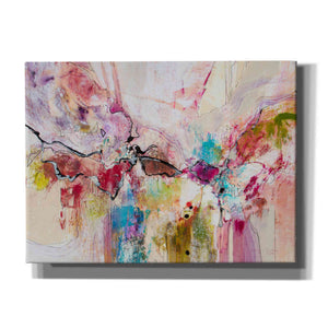 'Red and White 6' by Jennifer Gardner, Canvas Wall Art