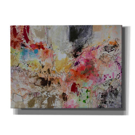 'Flow Red 9' by Jennifer Gardner, Canvas Wall Art