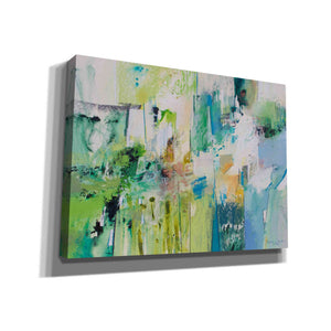 'Blue and Green Series 4' by Jennifer Gardner, Canvas Wall Art