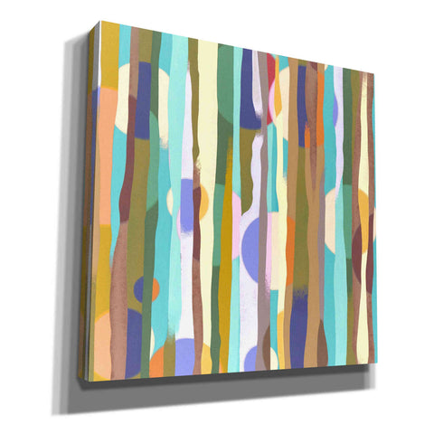 Image of 'Rain Color' by Zigen Tabanbe, Canvas Wall Art,Size 1 Square