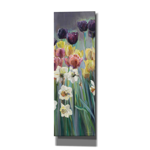 Image of 'Grape Tulips Panel I' by Marilyn Hageman, Canvas Wall Art
