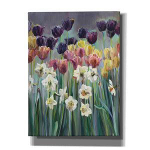 'Grape Tulips' by Marilyn Hageman, Canvas Wall Art
