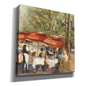 'Lunch on the Champs Elysees' by Marilyn Hageman, Canvas Wall Art
