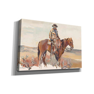 'Western Rider Warm' by Marilyn Hageman, Canvas Wall Art