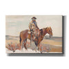 'Western Rider Warm' by Marilyn Hageman, Canvas Wall Art