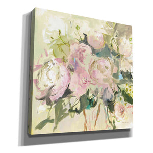 'Peonies with Sage' by Marilyn Hageman, Canvas Wall Art