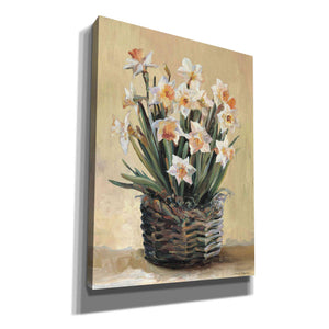 'Potted Daffodils' by Marilyn Hageman, Canvas Wall Art