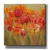 'Tulips in the Midst III Square' by Marilyn Hageman, Canvas Wall Art