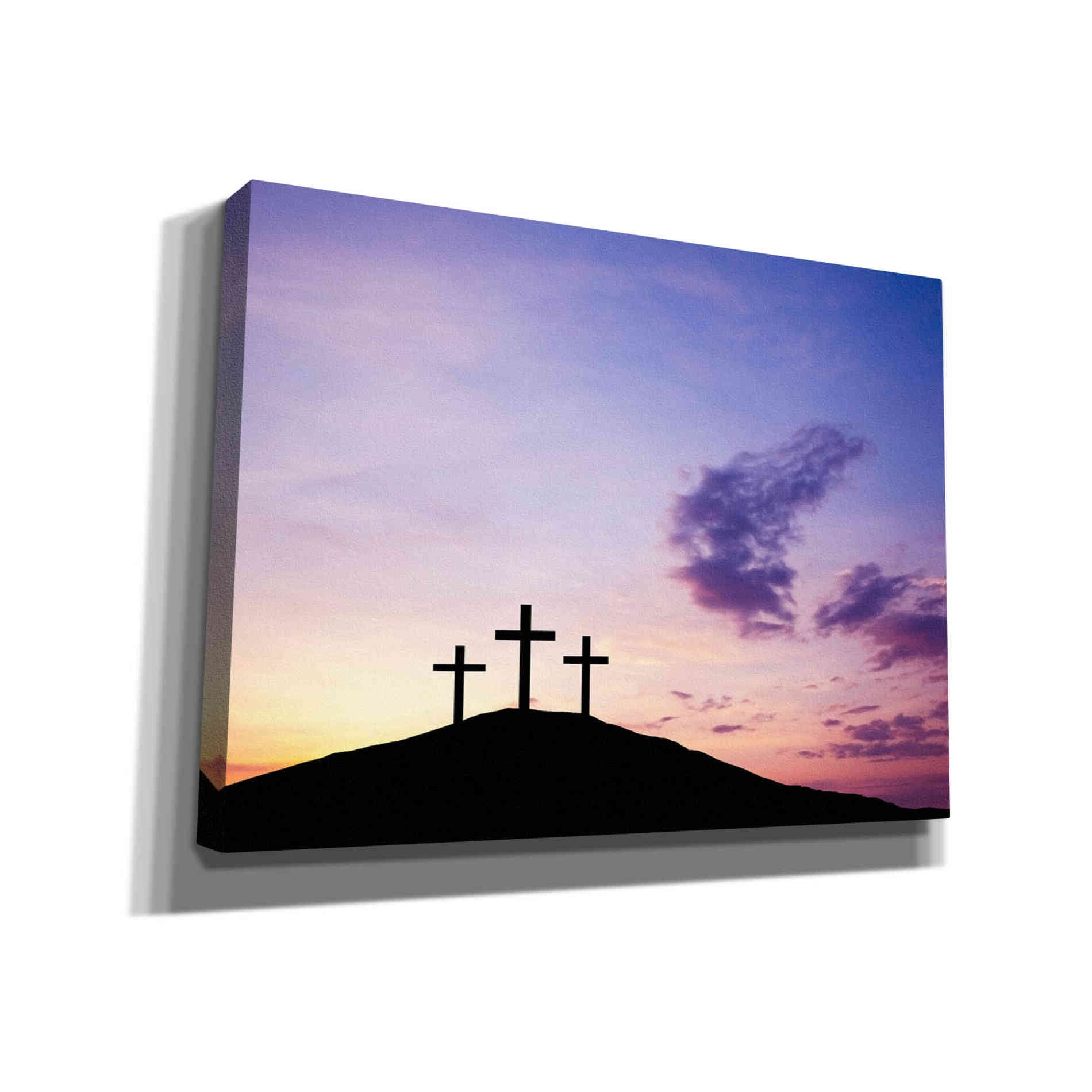 'Three Crosses,' Canvas Wall Art