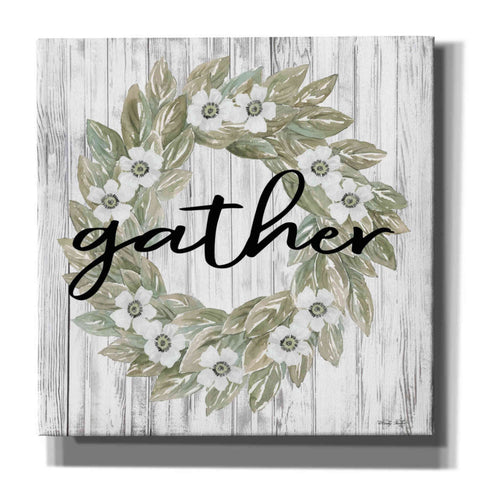 Image of 'Gather Wreath' by Cindy Jacobs, Canvas Wall Art