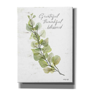 'Grateful Thankful Blessed' by Cindy Jacobs, Canvas Wall Art