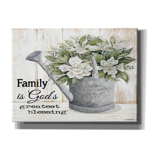 'Family is God's Greatest Blessing' by Cindy Jacobs, Canvas Wall Art