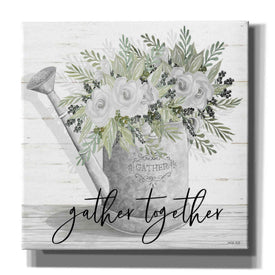 'Gather Together Watering Can' by Cindy Jacobs, Canvas Wall Art