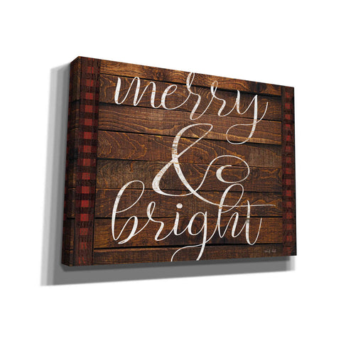 Image of 'Merry & Bright on Wood Panels' by Cindy Jacobs, Canvas Wall Art