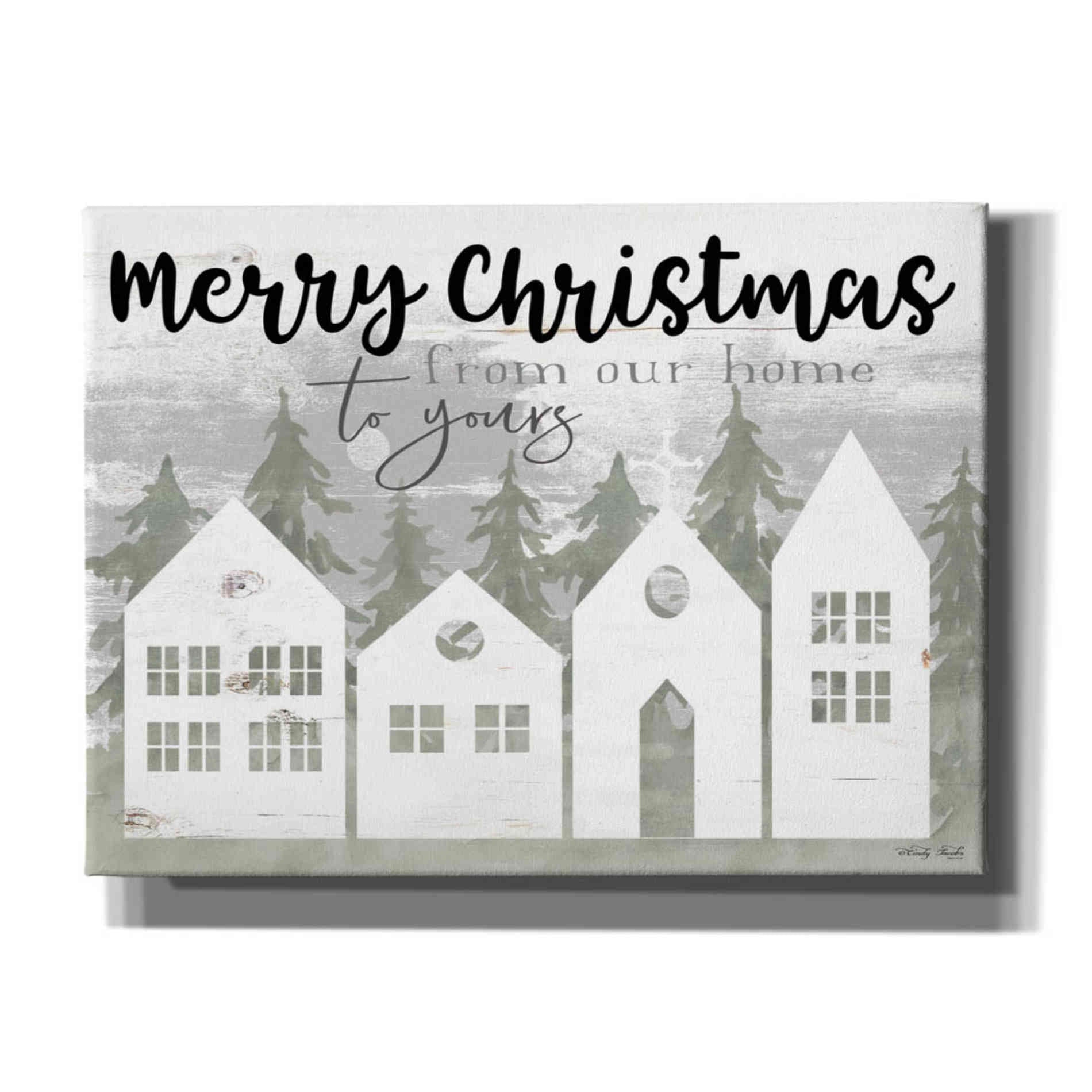 'From Our House to Yours' by Cindy Jacobs, Canvas Wall Art