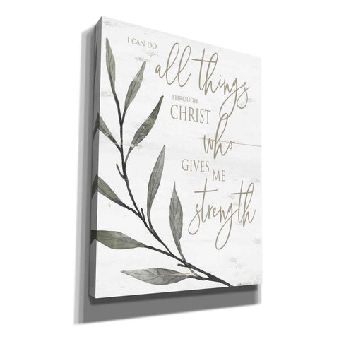 Image of 'I Can Do All Things Through Christ' by Cindy Jacobs, Canvas Wall Art