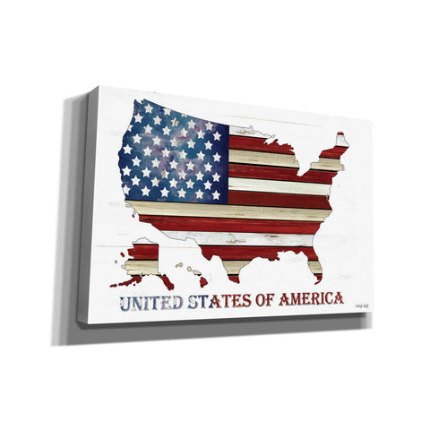 Image of 'United States of America' by Cindy Jacobs, Canvas Wall Art