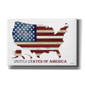 'United States of America' by Cindy Jacobs, Canvas Wall Art