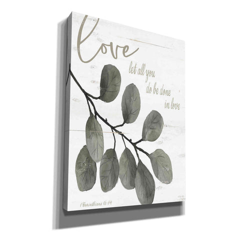 Image of 'Let All You Do Be Done in Love' by Cindy Jacobs, Canvas Wall Art