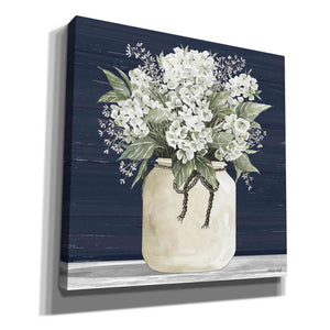 'White Flowers II' by Cindy Jacobs, Canvas Wall Art