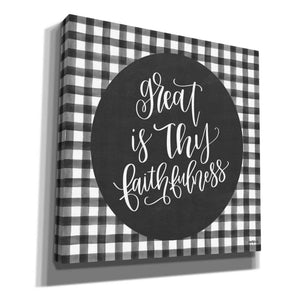 'Great is Thy Faithfulness' by Imperfect Dust, Canvas Wall Art