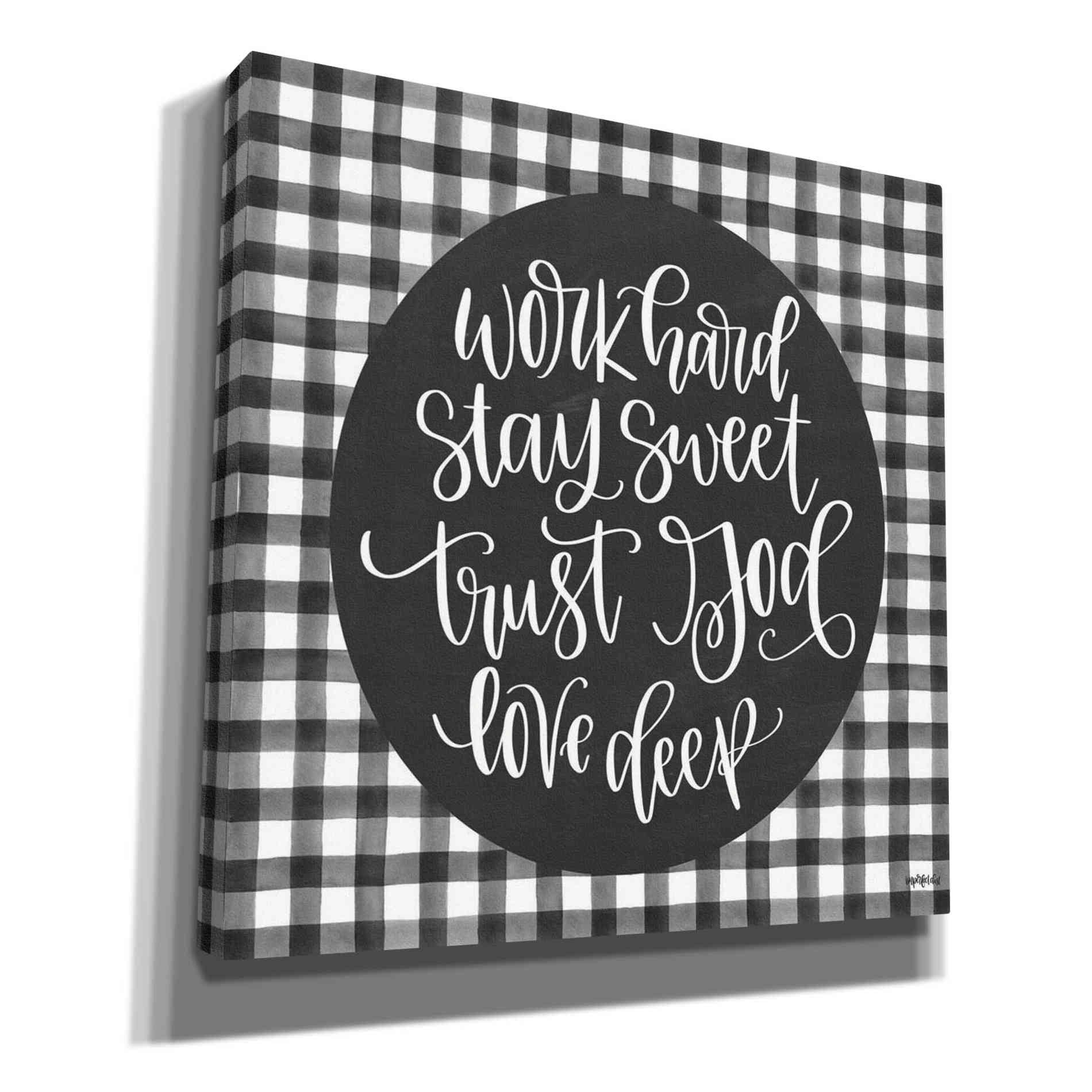 'Trust God' by Imperfect Dust, Canvas Wall Art