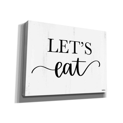 Image of 'Let's Eat' by Imperfect Dust, Canvas Wall Art