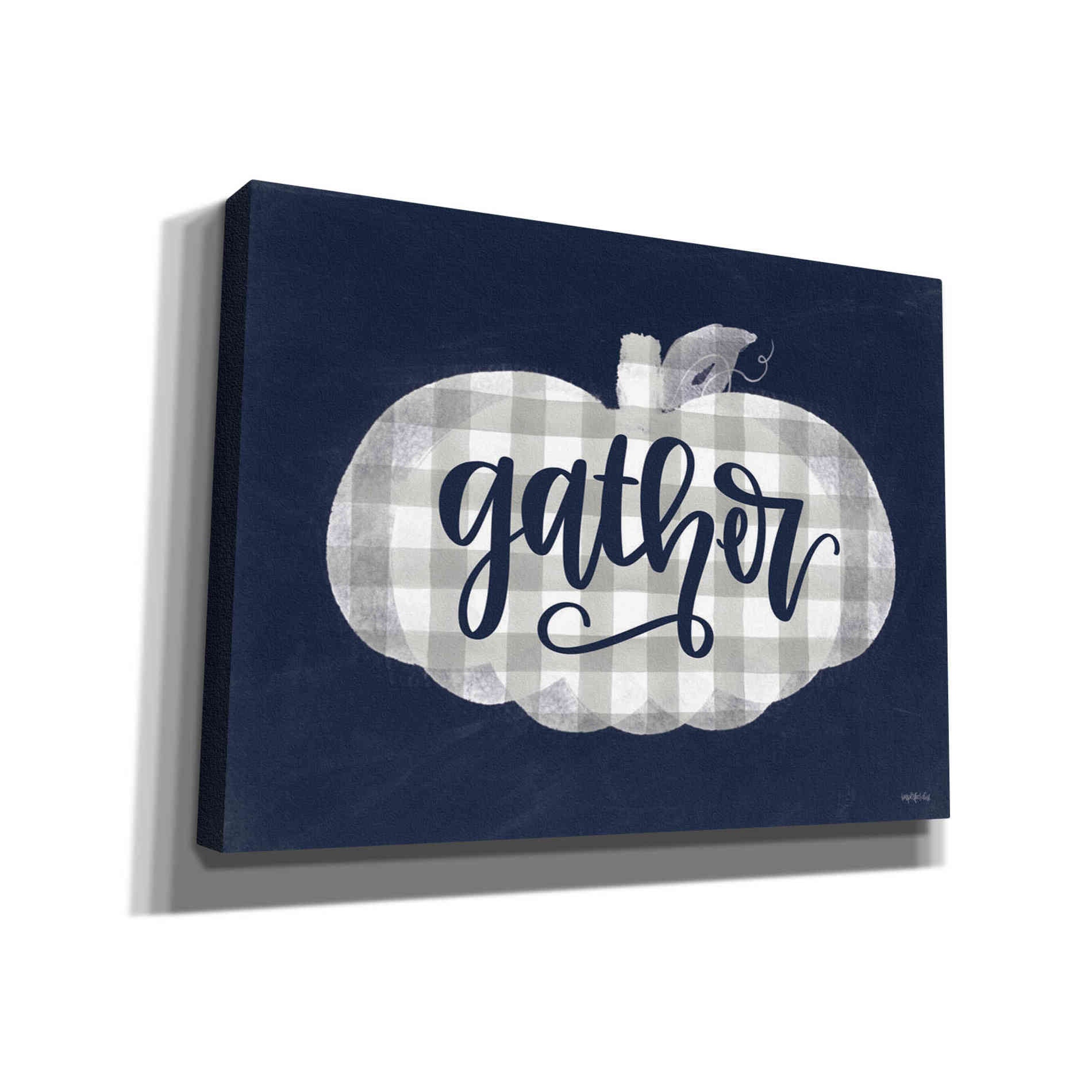 'Gather Pumpkin' by Imperfect Dust, Canvas Wall Art