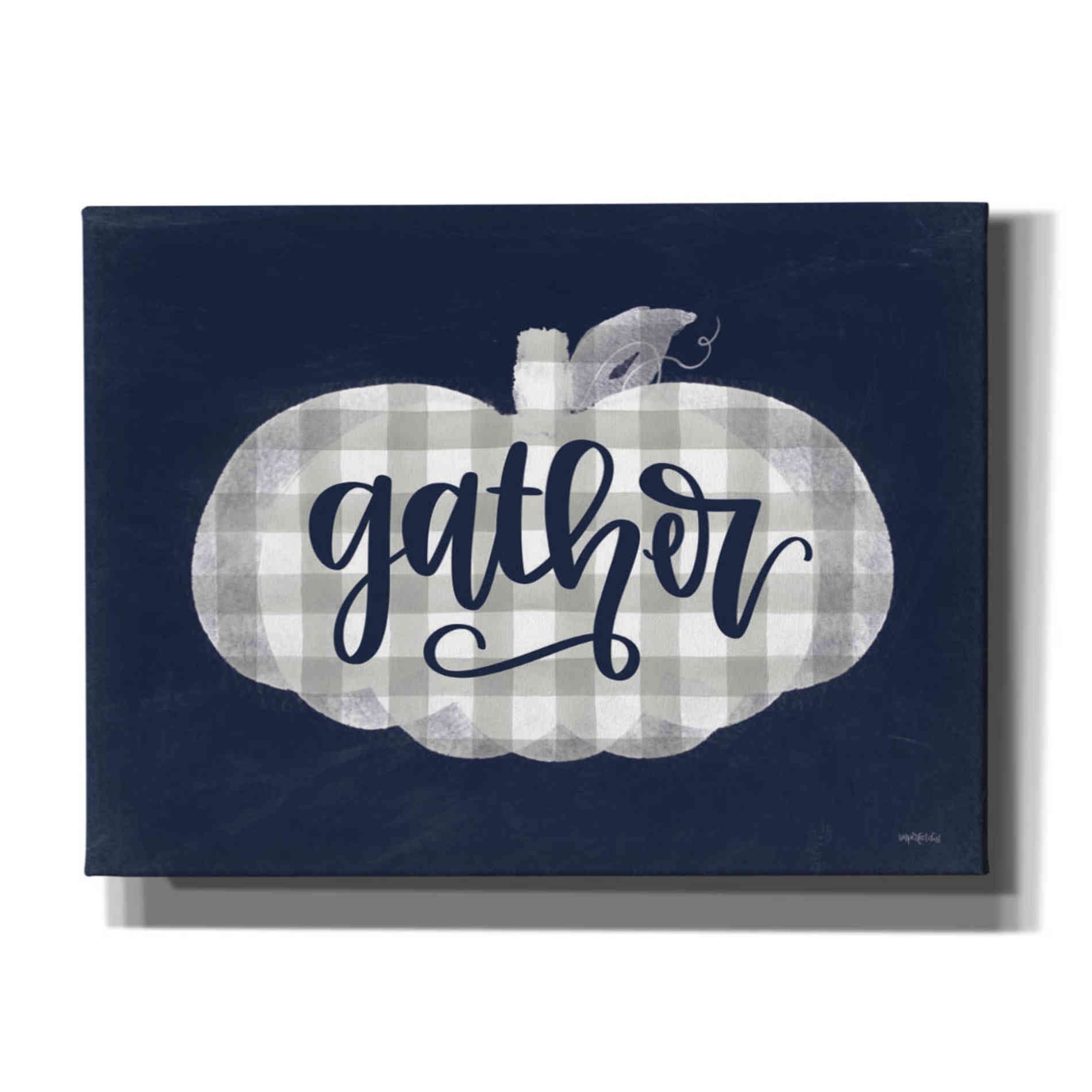 'Gather Pumpkin' by Imperfect Dust, Canvas Wall Art