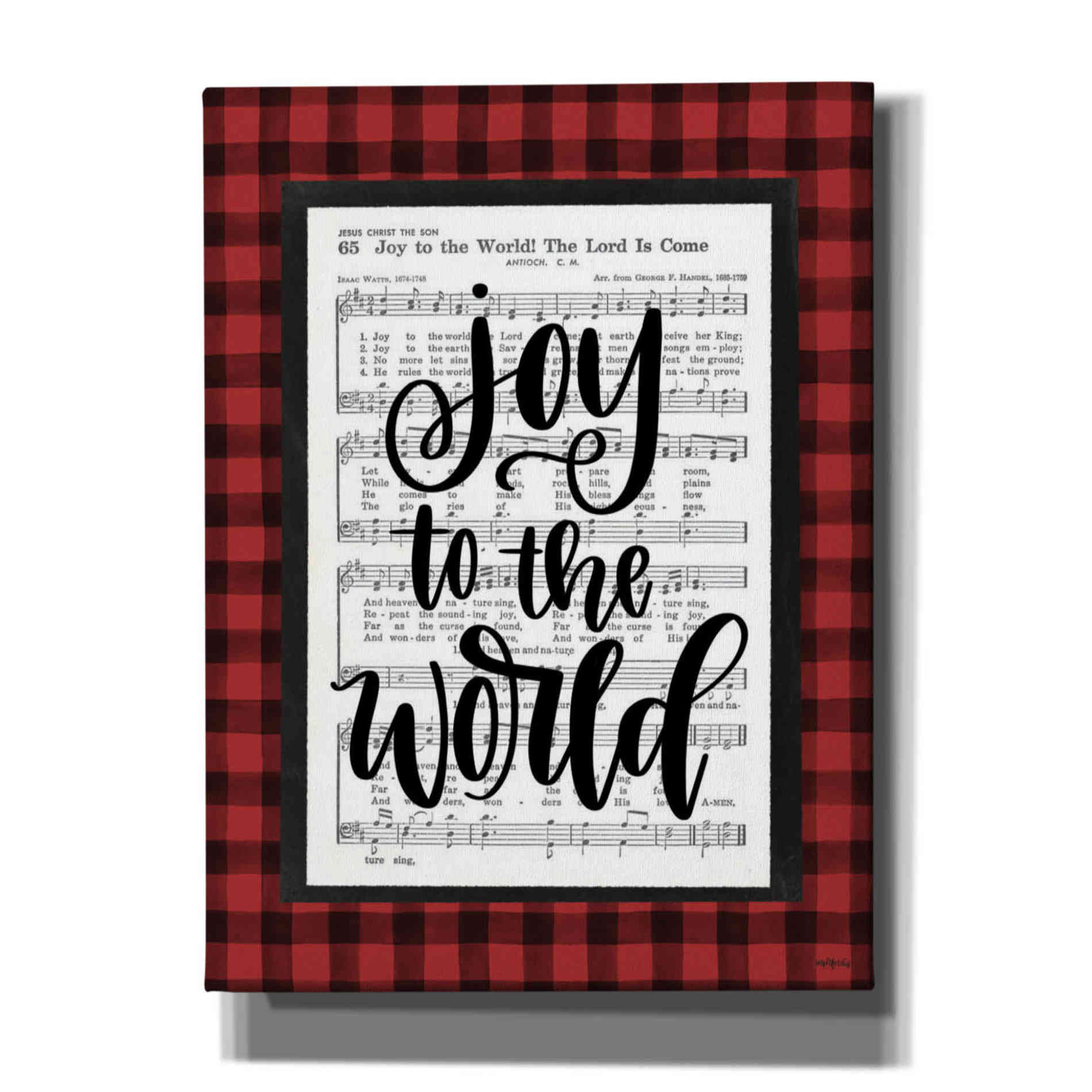 'Joy to the World' by Imperfect Dust, Canvas Wall Art
