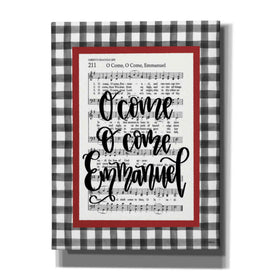 'O Come Emmanuel' by Imperfect Dust, Canvas Wall Art