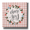 'Choose Joy' by Imperfect Dust, Canvas Wall Art