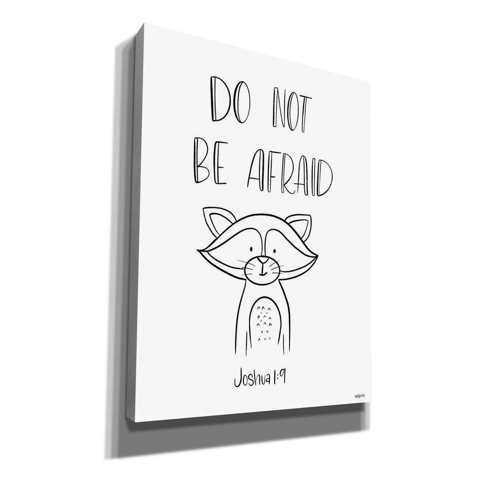 'Do Not Be Afraid' by Imperfect Dust, Canvas Wall Art