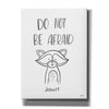 'Do Not Be Afraid' by Imperfect Dust, Canvas Wall Art
