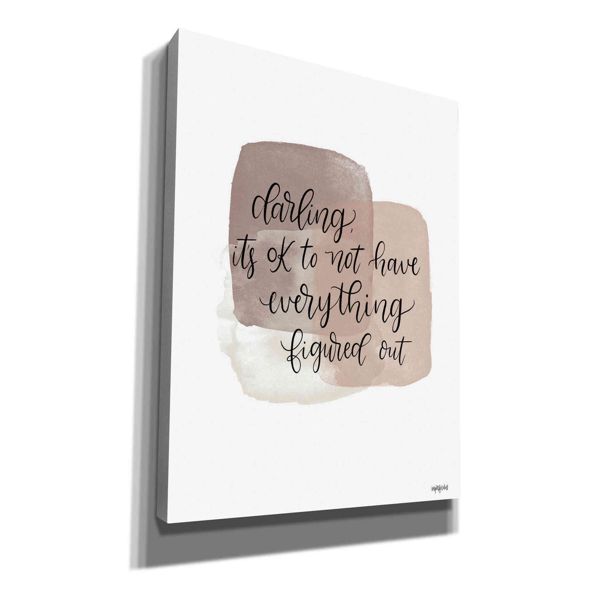 'It's Ok' by Imperfect Dust, Canvas Wall Art