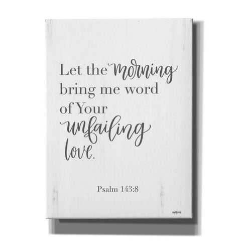 Image of 'Unfailing Love' by Imperfect Dust, Canvas Wall Art