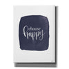 'Choose Happy' by Imperfect Dust, Canvas Wall Art