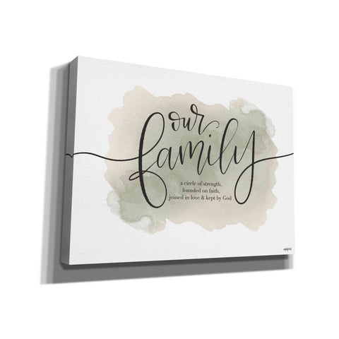 Image of 'Our Family' by Imperfect Dust, Canvas Wall Art