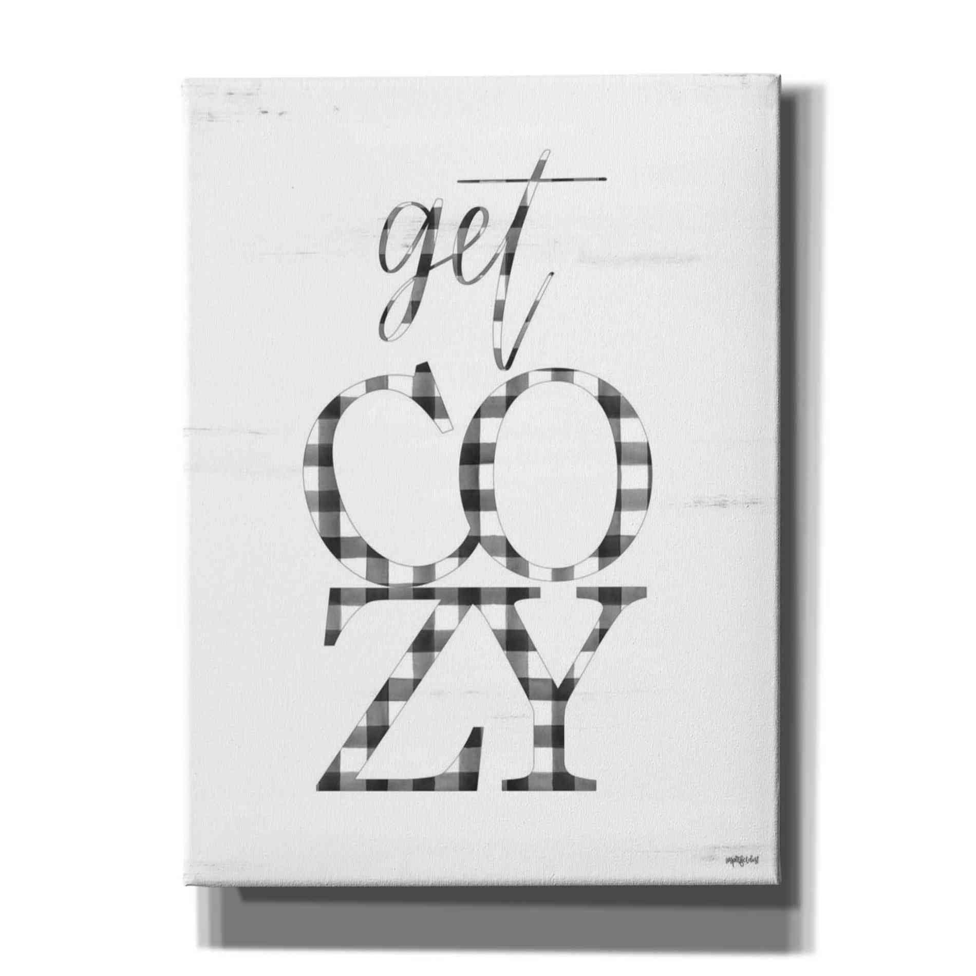 'Get Cozy' by Imperfect Dust, Canvas Wall Art