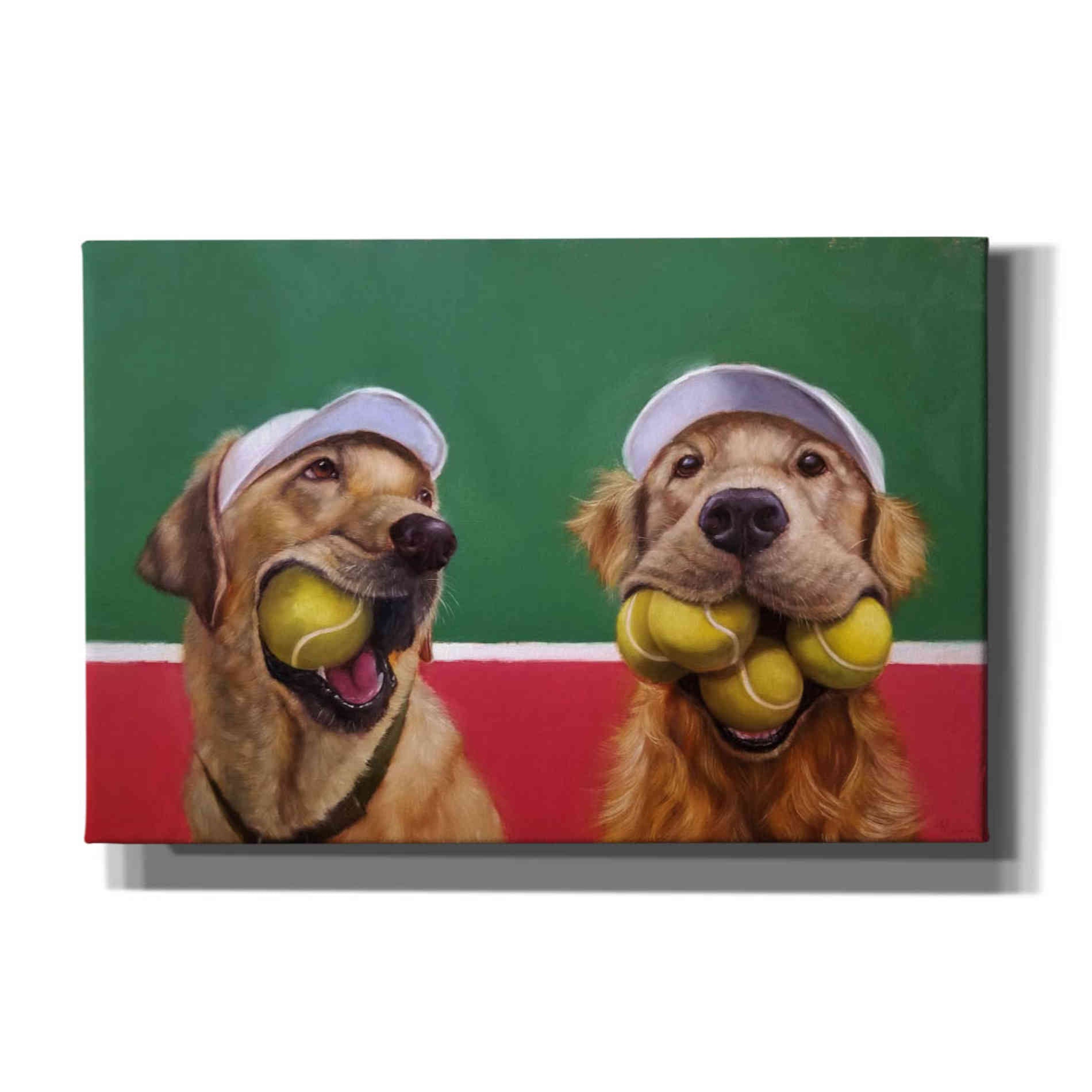 'Ball Hog' by Lucia Heffernan, Canvas Wall Art