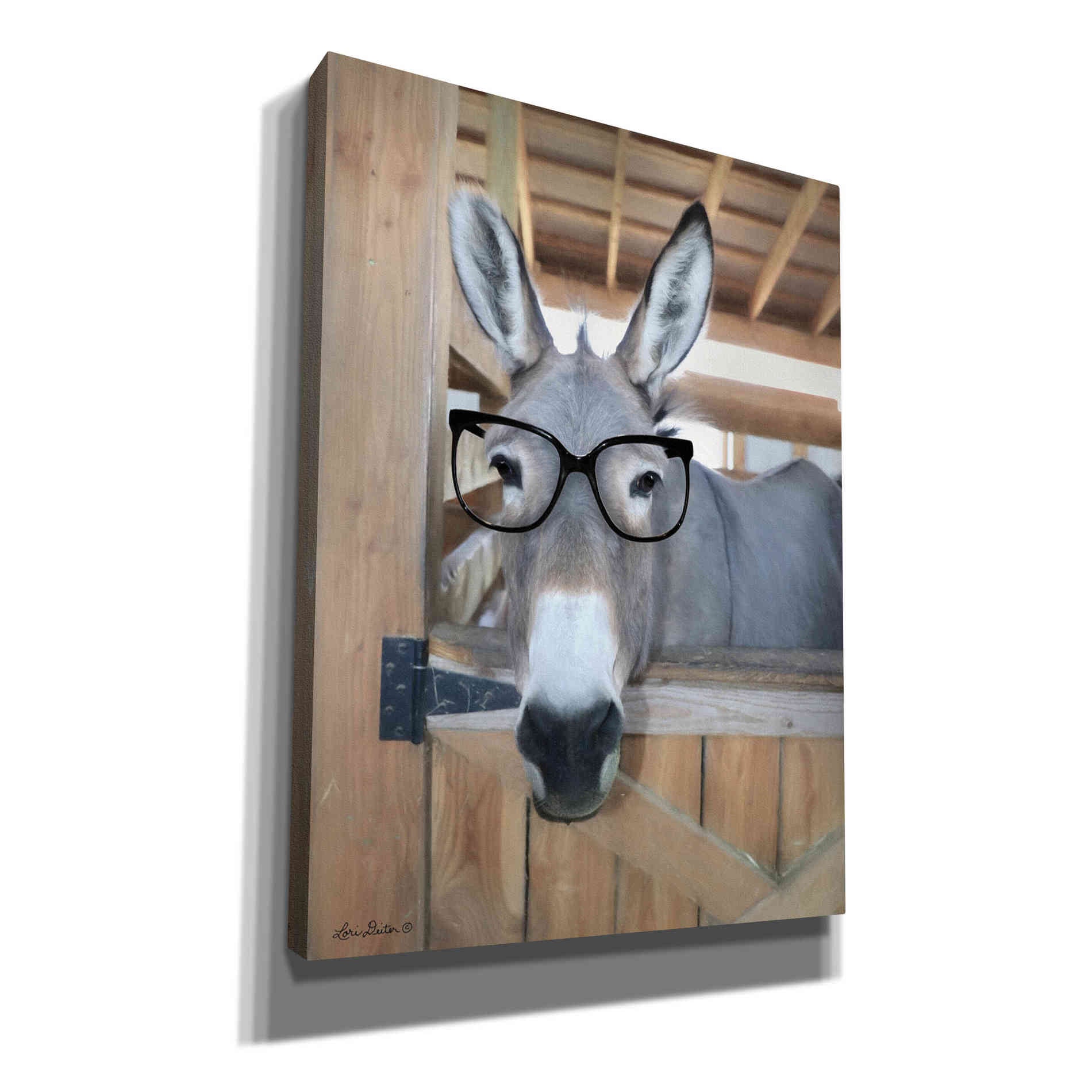 'Smart Ass' by Lori Deiter, Canvas Wall Art