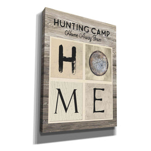 'Hunting Camp Home Away From Home' by Lori Deiter, Canvas Wall Art